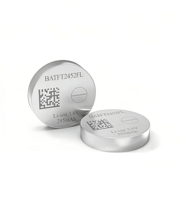 BATFT2452FL-Rechargeable-Lithium-Ion-Button-Cell-Battery