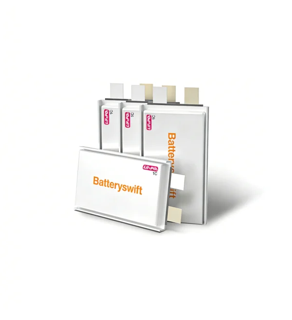 1C Discharge Rate Lithium Iron Phosphate Battery Cells
